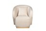 Кресло Olten, велюр кремовый 86*86*90см (без канта) (TT-00014757)