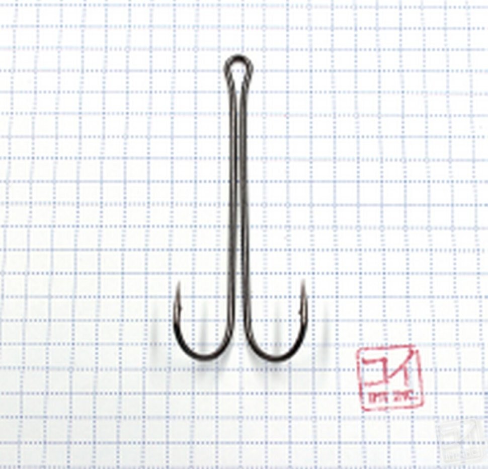 Крючок Koi 3 XL Double Hook № 3/0 , BN, двойник (10 шт.) KH2421-3/0BN (68844)