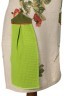 Фартук с полотенцем для рук "обожаемая мамуля", 100% лен зелёный Оптпромторг Ооо (850-641-1) 