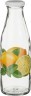Бутылка с крышкой "лимоны" 1000 mл. без упаковки (кор=12шт.) Алешина Р.р. (484-487)