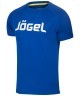 Футболка тренировочная JTT-1041-079, полиэстер, синий/белый (434550)