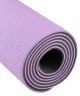 Коврик для йоги и фитнеса STARFIT FM-201, TPE, 183x61x0,6 см, фиолетовый пастель/серый (2103980)