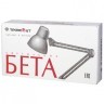Настольная лампа светильник Бета-К на струбцине цоколь Е27 белый 236999 (1) (92979)