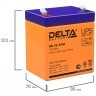 Аккумуляторная батарея для ИБП 12 В 5 Ач 90х70х101 мм DELTA HR 12-21 W 354902 (1) (93392)