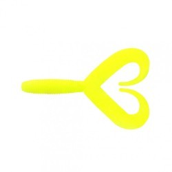 Твистер Yaman PRO Loop-Two, р.2 inch, цвет  #02 - Chartreuse (уп.10 шт) YP-LT2-02 (87929)