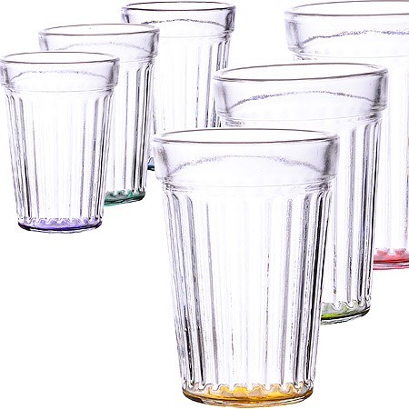 Стакан 250мл 24шт в упаковке (Микс) (785-1-Н9)