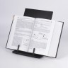 Подставка для книг учебников Brauberg регулируемый наклон металл/пластик черная 237447 (1) (89669)