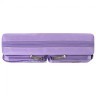 Пенал-косметичка Юнландия 1 отделение 2 карм "Flamingo" фиолетовый 20х6х8 см 270260 (1) (89756)
