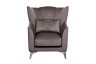 Кресло Siena велюр коричнвый Colt1012-ROSKOR 17 83*82*93см (TT-00016635)