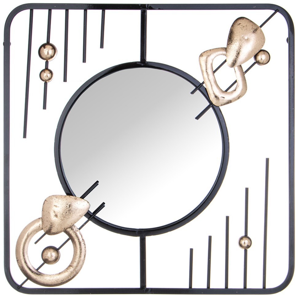 Зеркало настенное коллекция "модный акцент" 61*61*4,4 см Lefard (680-199)