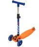БЕЗ УПАКОВКИ Самокат 3-колесный Ridex Loop, 120/70 мм, оранжевый/синий (2108224)