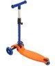 БЕЗ УПАКОВКИ Самокат 3-колесный Ridex Loop, 120/70 мм, оранжевый/синий (2108224)