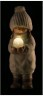 Фигурка с led-подсветкой 19.5*17*46 см. серия "детишки в снегу" Lefard (248-018)
