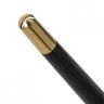 Ручка подарочная перьевая Galant LUDUS корпус черный детали золотистые 143529 (1) (92011)