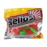 Твистер Helios Credo 2,35"/6,0 см, цвет Lime & Red 7 шт HS-10-021 (78008)