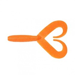 Твистер Yaman PRO Loop-Two, р.2 inch, цвет  #03 - Carrot Gold Flake (уп.10 шт) YP-LT2-03 (87930)