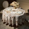 Скатерть круглая " royal garden" 190 см,белый ,100% хлопок ,твил с пропиткой Lefard (850-754-23)