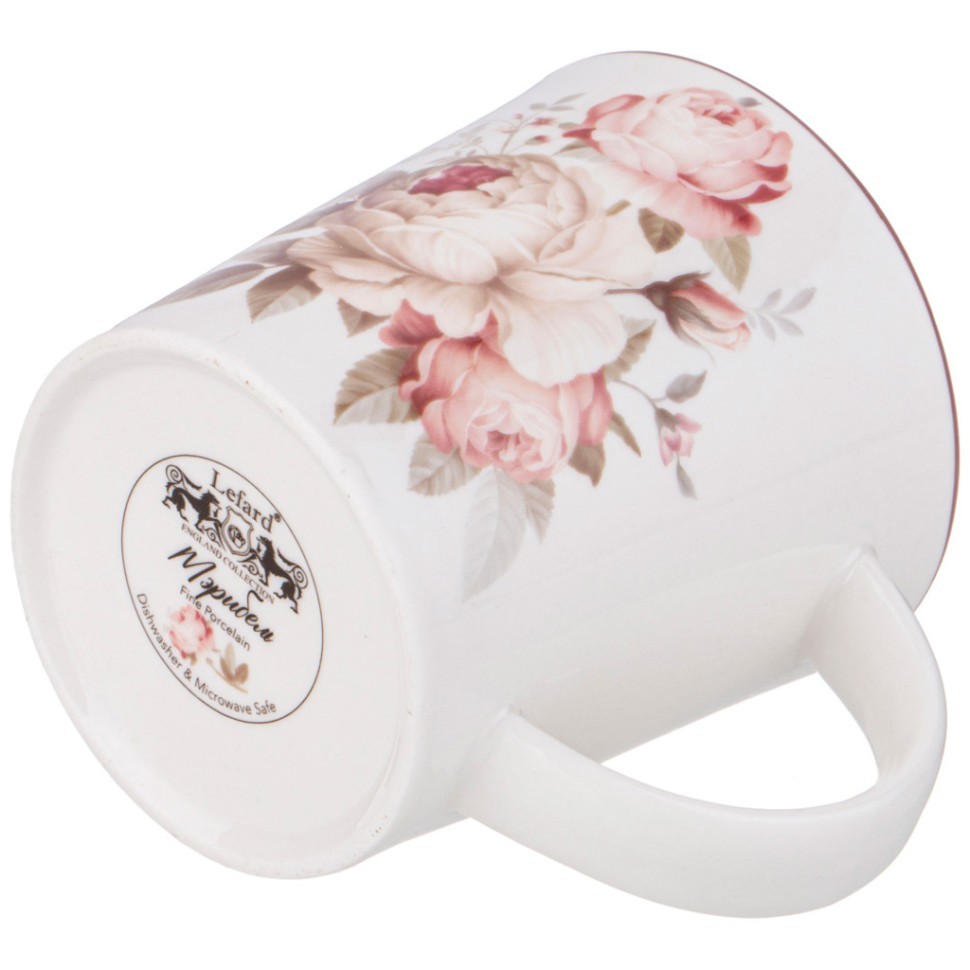 Кружка заварочная lefard мэрибель с металл. ситом и фарфор. крышкой 320 мл Lefard (87-287)