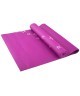 Коврик для йоги FM-102, PVC, 173x61x0,6 см, с рисунком, фиолетовый (129901)