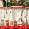 Скатерть овальная "щелкунчик"160х220см ,красный, 100% хлопок,твил, пропитка Lefard (850-762-41)