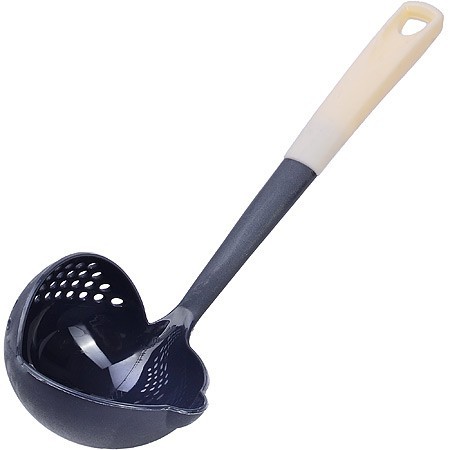 Половник пластик BPA Free сер/жел (PMR-200EL)