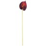 Цветок искусственный "антуриум" высота=51см, бордовый Lefard (377-272)