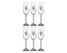 Набор бокалов для шампанского из 6 шт."россия" 200 мл.высота=23 см. Acampora (307-161)