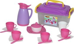 Набор детской посуды "Алиса" на 4 персоны (в контейнере) (53480_PLS)