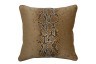 Подушка со стразами "Питон" золотая 45*45 (TT-00014430)