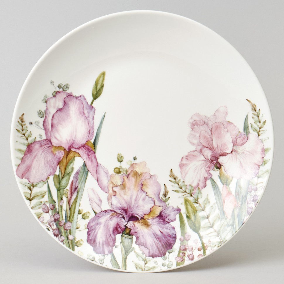 Тарелка закусочная lefard "irises" 20,5*2 см Lefard (425-144)
