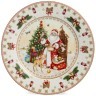 Тарелка закусочная lefard "дед мороз" 20,5 см Lefard (85-1722)