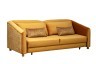 Диван Trevi 230М(К) трехм раскл с кантом оранж Velv ORANG+Lattice ORANG 232*103*88см (TT-00012117)