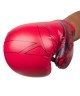 Перчатки боксерские ODIN, ПУ, красный, 12 oz (1738639)