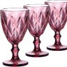 Набор бокалов 340 мл 6 шт розовый LR (60433)