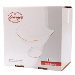 Фруктовница на ножке керамика LR (90023-149S)