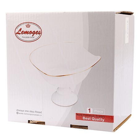 Фруктовница на ножке керамика LR (90023-149S)