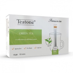 Чай TEATONE зеленый 100 стиков по 1,8 г 1241 622802 (1) (96180)