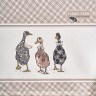 Скатерть "family farm" 160х220см , 100% хлопок, клетка , твил, пропитка Lefard (850-748-21)