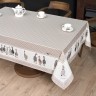 Скатерть "family farm" 160х220см , 100% хлопок, клетка , твил, пропитка Lefard (850-748-21)
