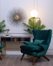 Кресло велюр зеленый 82*90*110см (TT-00000647)