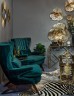 Кресло велюр зеленый 82*90*110см (TT-00000647)