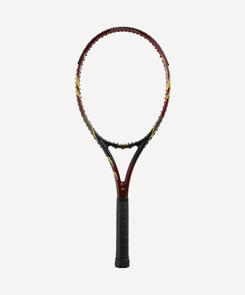 Ракетка для большого тенниса WISH NanoForce 893 27", красный/золотой (2119117)