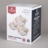 Набор кастрюль agness эмалированных серия "royal garden", 6пр. 2,1л, 2,8л и 3,8л Agness (950-605)