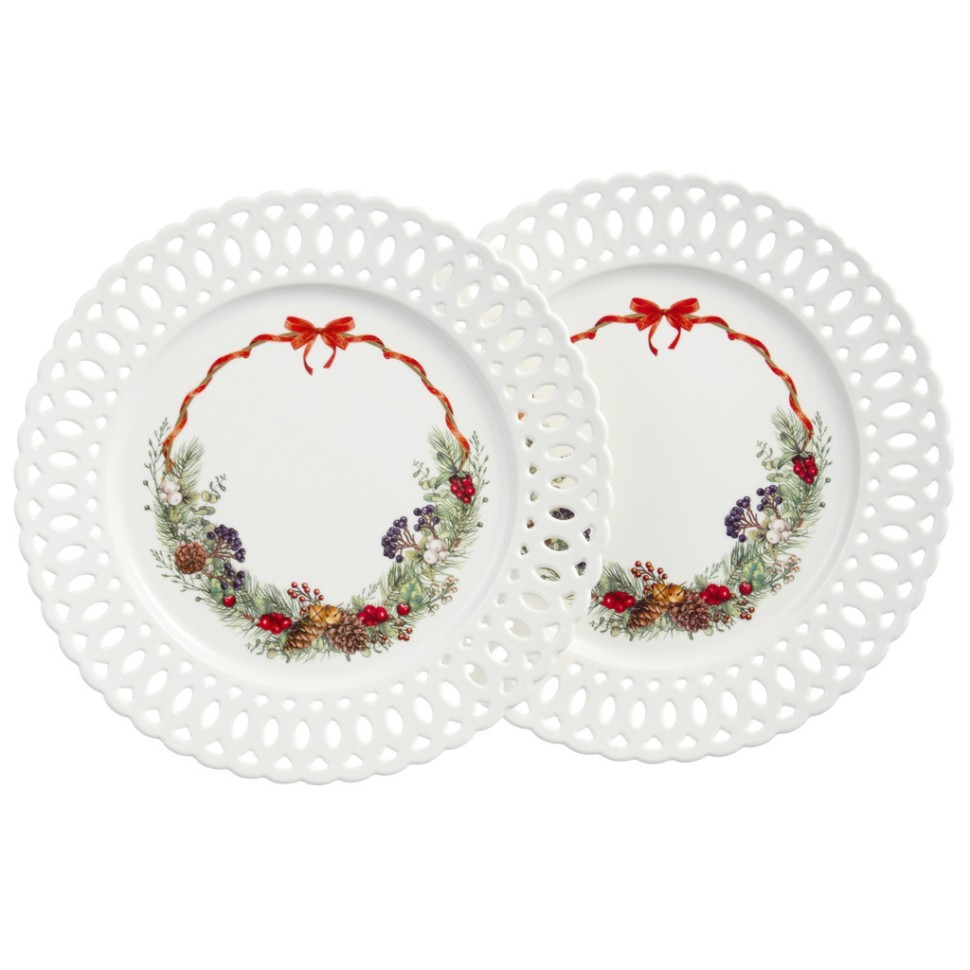 Набор тарелок обеденных lefard "celebration" 2 шт. 26,5 см Lefard (441-041)