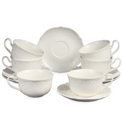 Чайный набор lefard "floral" на 6 пер. 12 пр. 350 мл Lefard (171-369)