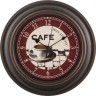 Часы настенные кварцевые "chef kitchen" 28*28*5 см.диаметр циферблата=19 см.(кор=6шт.) Lefard (220-115)