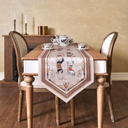 Дорожка на стол "passage", 45х400см, капучино, 100% хлопок,твил Lefard (850-760-33)