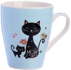 Кружка 340 мл Кошки (мин. 4шт)LR (31217)