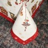 Скатерть "щелкунчик" 160х220см ,красный,100% хлопок,твил Lefard (850-762-21)