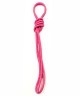 Скакалка для художественной гимнастики RGJ-103 pro, 3 м, розовый с люрексом (300233)